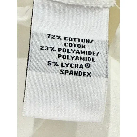 Lafayette 148 New York Ivory Fitted Asymmetrical Wrap Blouse Size 4 NWT 🤍 - Picture 8 of 10